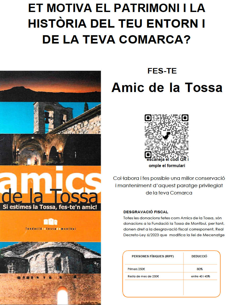 Fes-te Amic - Amiga de La Tossa de Montbui